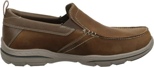 Vista 9 de Skechers Ajuste relajado para hombre mocasines Harper - Forde Negro