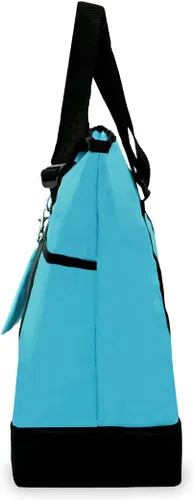 Vista 3 de Bolsa de compra, de Everest, TurquesaNegro), 1002DLX-TURQBK