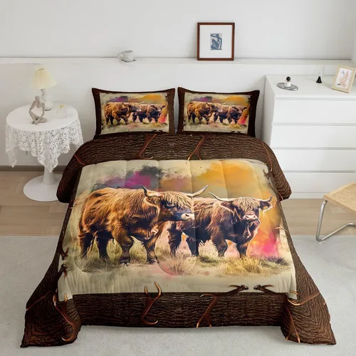 Vista 15 de Erosebridal Happy Camping - Edredón tamaño individual para niños, juego de ropa de cama de animales del bosque del bosque para bebés, niños y niñas