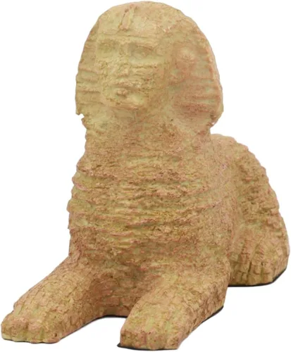 Vista 2 de Gifts & Decor Ebros - Estatua egipcia de la esfinge de andrósphinx de 6.75 pulgadas de largo en acabado arena, escultura de la ruina del desierto