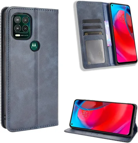 Vista 8 de Jielangxin Keji Funda para Motorola Moto G Stylus 5G, funda para Motorola Moto G Stylus 5G 2021 XT2131-1 XT2131-3 XT2131-4 Funda de piel sintética