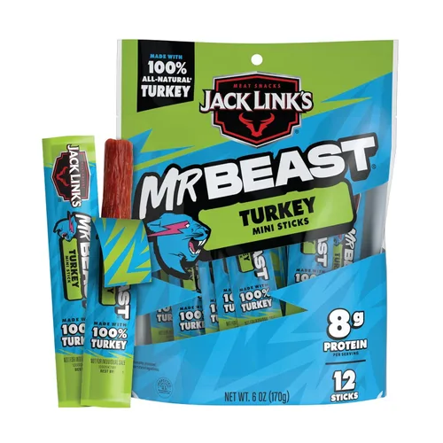 Vista 14 de Jack Link's MrBeast Original Mini Palitos de Cecina de Carne