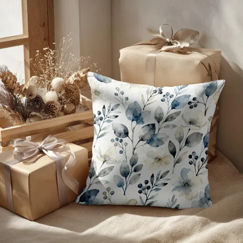 Vista 193 de Batmerry Autumn Pumpkin Templeton Throw Pillow Covers, Green Leaves Paths Forests Decorative Pillow Covers Digital Printing Blended for Couch Sofa
