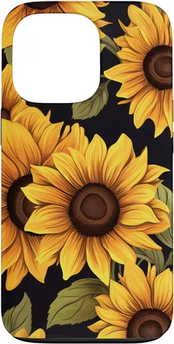 Vista 10 de Aesthetic Sunflowers Funda con diseño de flores silvestres para iPhone 17