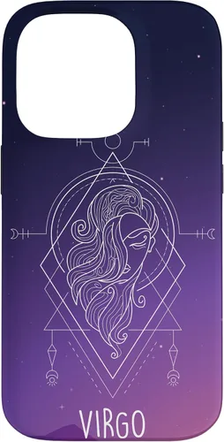 Vista 17 de Virgo Zodiac Signs Stern Horoscope Birthday Astrology Gift Case for iPhone 17