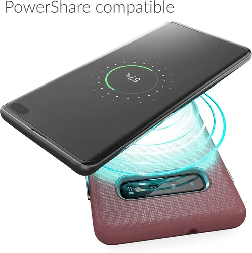 Vista 6 de Crave Funda Dual Guard Galaxy S10+ (6.4"), protección a prueba de golpes, color baya