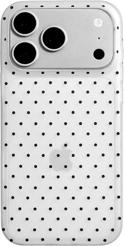 Vista 8 de inewateri Funda compatible con iPhone 11 con bonito diseño estético de lunares a la moda, fundas simples para TPU suave, funda de protección Negro