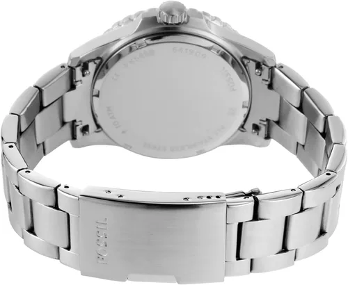 Vista 4 de Fossil - Reloj de cuarzo y acero inoxidable casual FB-01 inspirado en el buceo para hombre