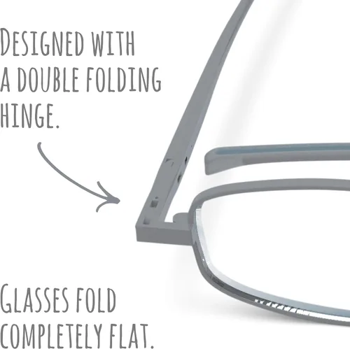 Vista 4 de Lentes Compactas Gafas Plegables Plegables Lectura Storm +1.5