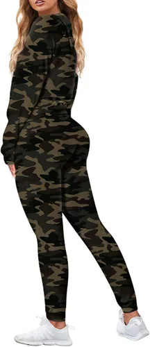 Vista 2 de Fixmatti Sudadera con capucha y bolsillos para mujer