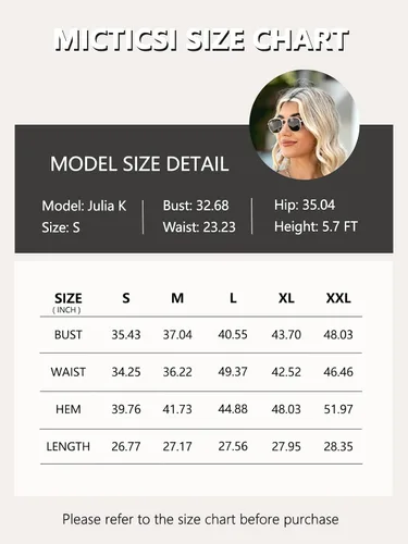 Vista 4 de Camisetas casuales de verano con cuello en V y mangas con volantes para mujer