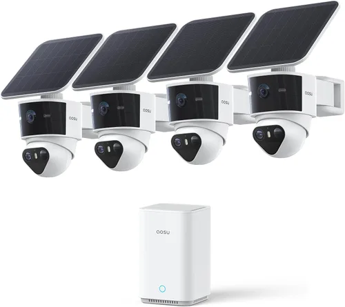 Vista 11 de aosu Cámara de seguridad para exteriores T2 Pro 3K Dual Cam, alimentada por