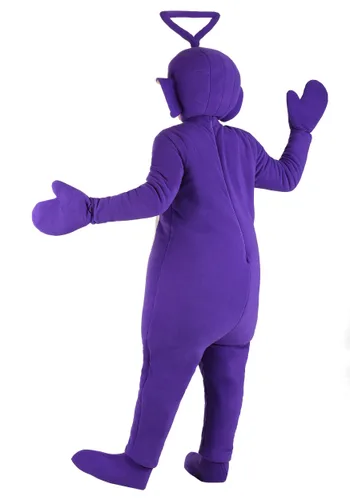 Vista 2 de Disfraz de Tinky Winky de Teletubbies para Adultos Multicolor