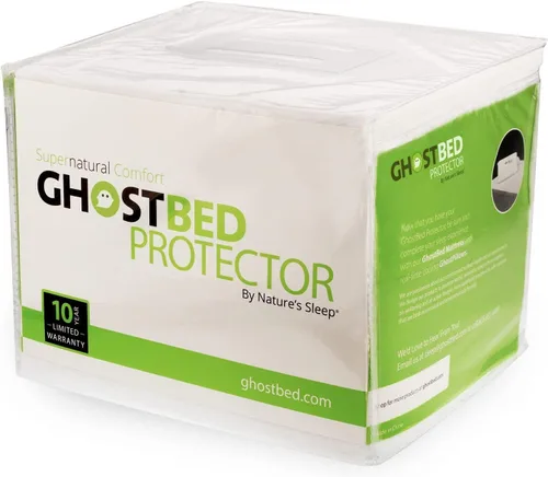 Vista 10 de GhostBed Protector de colchón impermeable y funda - Sin ruido, ligero, transpirable y sin plástico, tamaño individual