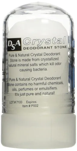 Vista 2 de Thai Deodorant Stone Mini barra de cristal puro y natural, 2.125 onzas