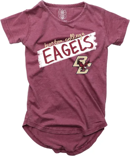 Vista 54 de Wes and Willy NCAA - Camiseta Burnout para niñas S/S