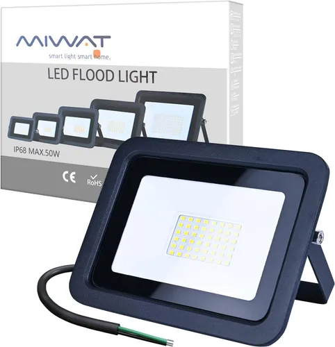 Vista 22 de MIHEAL Ultra delgado 10 W 20 W 30 W 50 W 100 W LED foco de luz de inundación LED lámpara de búsqueda 110 V reflectores para jardín al aire libre