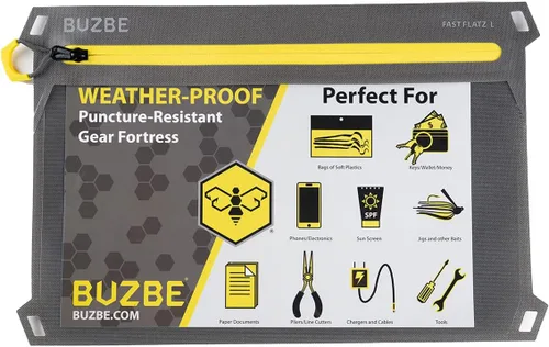 Vista 5 de Buzbe FFM Fast Flatz - Bolsa para equipo resistente a la intemperie, tamaño mediano