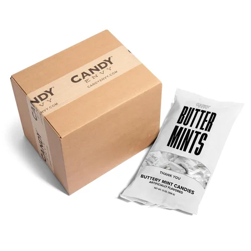 Vista 8 de Buttermints, 13 oz. Bolsa, Aproximadamente 100 mentas envueltas individualmente