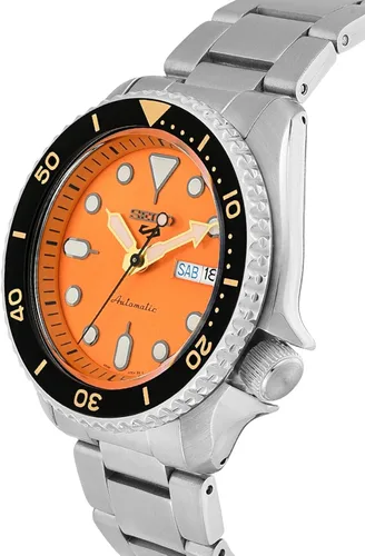 Vista 7 de Seiko - Reloj analógico automático para hombre Seiko 5 Sports