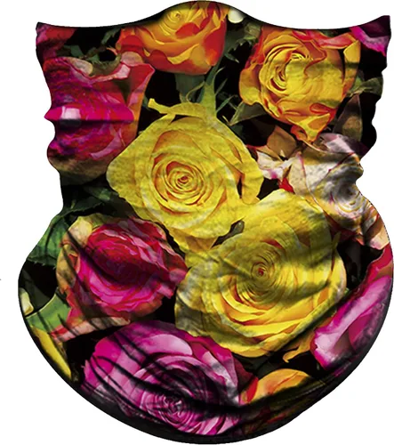 Vista 16 de Obacle Bandana sin costuras, máscara facial rave, para mujeres y hombres, para protección contra el polvo, el viento y el sol