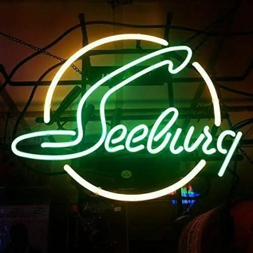 Vista 2 de Queen Sense 20"x16" Seeburg Jukebox Neon Sign Light Man Cave Bar Pub Beer Gift Neon Lamp A120SCSG