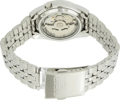 Vista 2 de Seiko 5 Reloj automático para hombre SNK369 Blanco Reloj automático