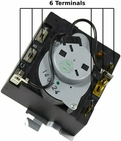 Vista 2 de Reemplazo de control de temporizador de secadora para GE HotPoint GTX18GSSJ1WW GTX18PSSJ0WW GTX18PSSJ1WW DryerHotPoint HTDP120GD0WW HTDP120GD1WW