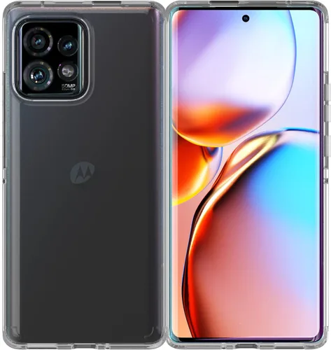 Vista 11 de Motorola Edge (2023) Funda protectora híbrida transparente - Ajuste de precisión, elegante funda para teléfono con absorción de golpes