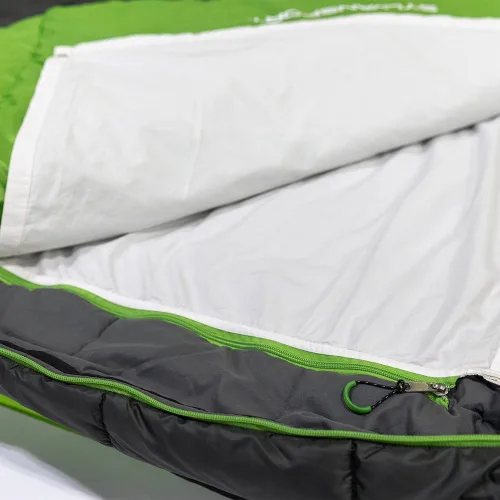 Vista 4 de SylvanSport Cloud Layer - Saco de dormir para adultos, capas ajustables para uso de 3 a 4 estaciones, sábana de algodón integrada