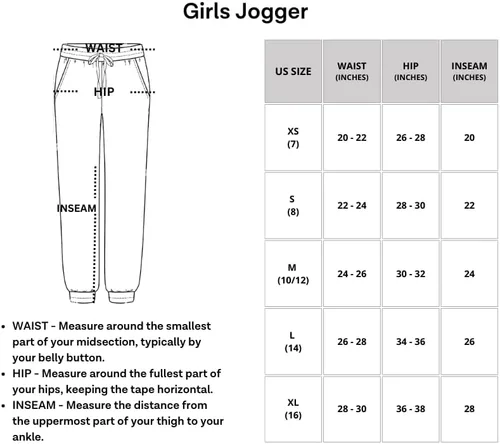 Vista 5 de Real Essentials Paquete de 3 pantalones deportivos de forro polar para niñas de 7 a 16 años