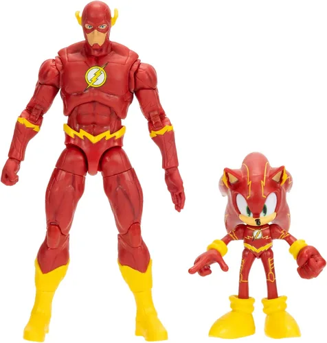 Vista 13 de DC X Sonic The Hedgehog Silver as Green Lantern & Green Lantern 2.5/5 pulgadas Figuras Multipack