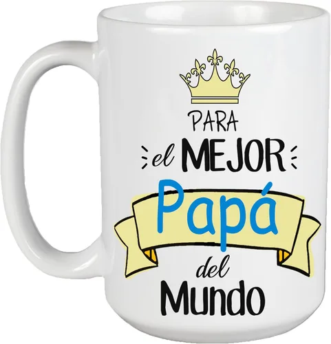 Vista 9 de Taza de café para papá, regalo para el día del padre, cumpleaños, feliz día del taza padre de diseño premium/regalo de taza de hija/hijo Diseño - 6