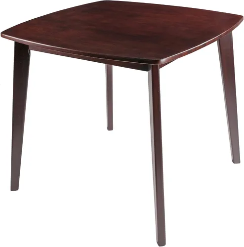 Vista 4 de Winsome Wood Pauline - Juego de mesa de 3 piezas con sillas, acabado de nogal