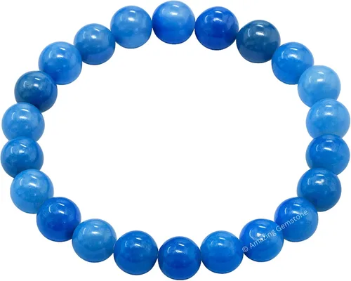 Vista 831 de Amazing Gemstone Crystal Bracelet for Women Men's Gifts - Protection Healing Crystal Bracelet - 8mm Gemstone Beaded Stretchable Bracelet Pulseras