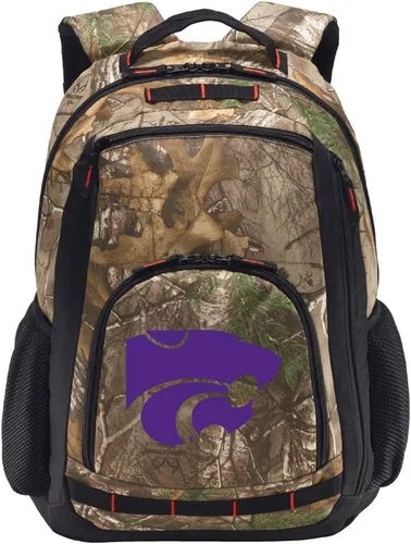 Vista 10 de Broad Bay University Logo Camo Backpack