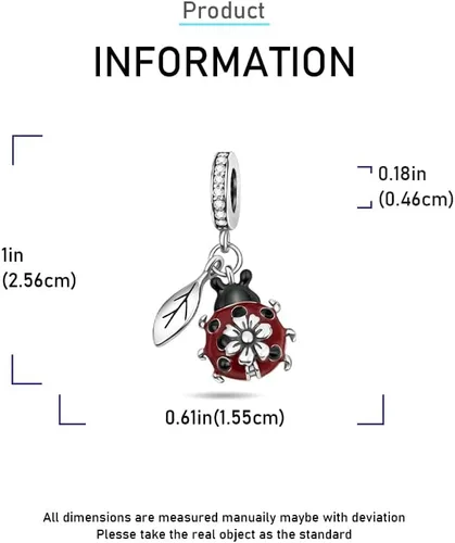 Vista 127 de LUXILLA Abalorio de plata de ley 925 para madre, hija, abuela, para familia, amor, madre, hija, abuela, para pulseras, collares, dijes, abalorios