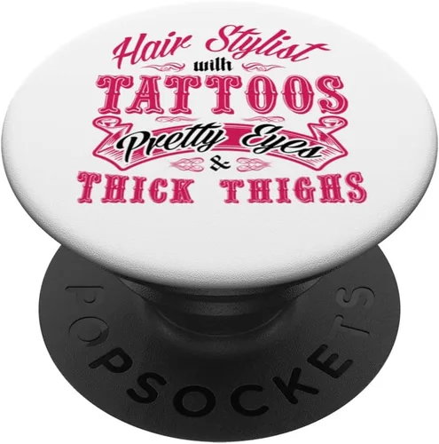 Vista 6 de Estilista con tatuajes estilista PopSockets MagSafe PopGrip para iPhone