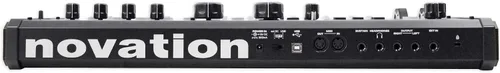 Vista 7 de Novation Ultranova sintetizador modelado análogo serie Nova, Azul