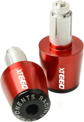 Vista 13 de CNC 22MM Agarres Manillar Tapones de extremo de barra de mango para Yamaha XT660 XT660R XT660X 2004-2014 2008 2009 2010 2011 2012 2013 Puños