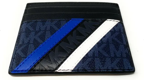 Vista 4 de Michael Kors Cooper - Funda de piel sintética vegana, Blue AdmiralMulti, Funda de piel sintética