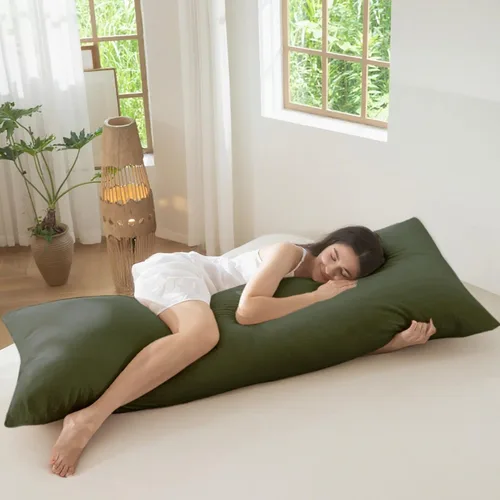 Vista 91 de MooMee Juego de 2 fundas de almohada de cuadros 100% algodón lavado con textura parecida al lino, transpirable, duradera, suave y cómoda