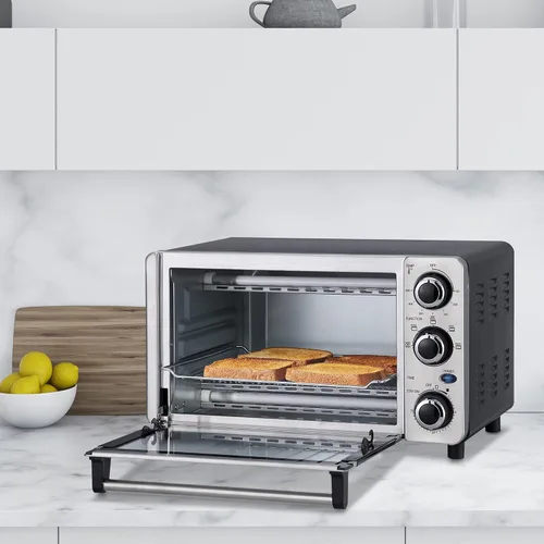 Vista 3 de Horno tostador de encimera Danby Slice DBTO0412BBSS - 1 cada uno