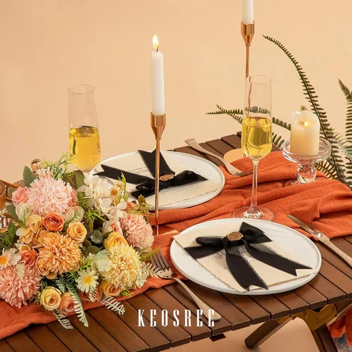 Vista 3 de KEOSREE 3 Rollos de Cinta de Gasa Negra Hecha a Mano, 1.5" x 21 Yardas Cintas de Seda con Flecos Deshilachados (3 Rollos *7 Yardas) para Envolver