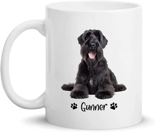 Vista 21 de Taza de café personalizada Golden Retriever con nombre para mamá o papá del perro, regalo personalizado para los amantes de los perros, taza de Taza