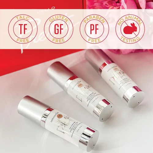 Vista 6 de Mirabella Defense CC Creme - Base de cobertura completa con SPF 20, base CC Cream con protector solar y ácido hialurónico, control de aceite