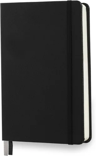 Vista 2 de Minimalism Art, Premium Hard Cover Notebook Journal, X-Large Size, Master A4 8.3" x 11.4", 186 Numbered Pages, Gusseted Pocket, Ribbon Bookmark