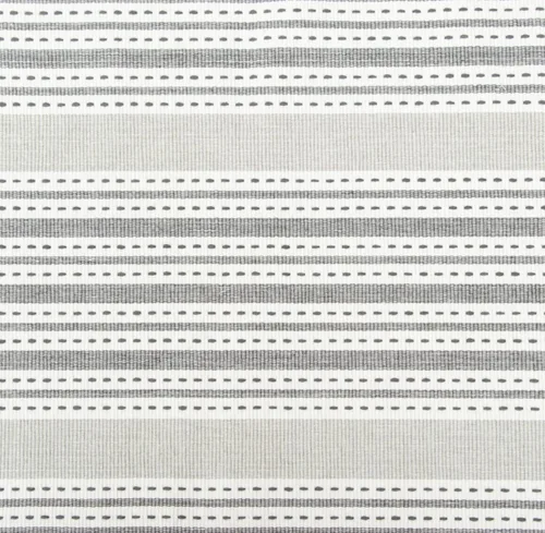 Vista 3 de C&F Home Warner Slate Woven - Juego de 6 manteles individuales rectangulares reversibles, color gris