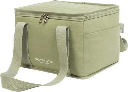 Vista 21 de Nook Theory Bolsa de comestibles reutilizable con aislamiento, a prueba de fugas, bolsa enfriadora grande