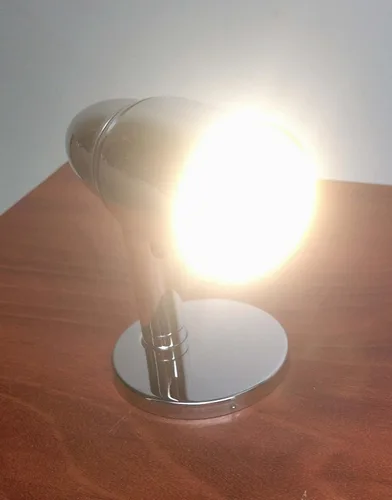Vista 5 de Pactrade Marine Acento LED cromado latón luz de lectura barco marino 2W 52 lúmenes